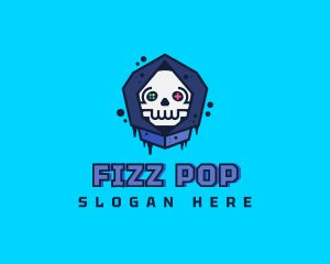 Gaming  Skull Gamer Avatar logo design