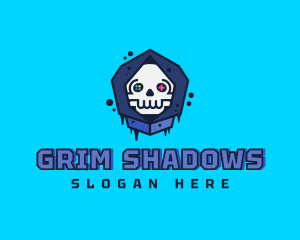 Gaming  Skull Gamer Avatar logo design