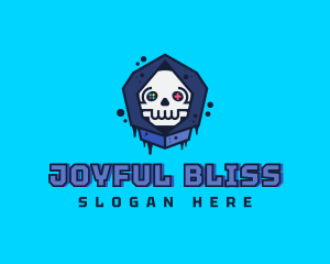 Gaming  Skull Gamer Avatar logo design