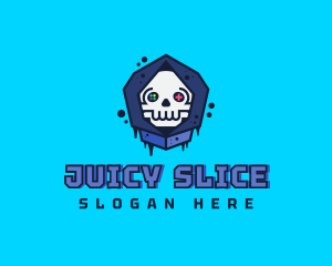 Gaming  Skull Gamer Avatar logo design