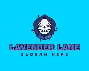 Gaming  Skull Gamer Avatar logo design