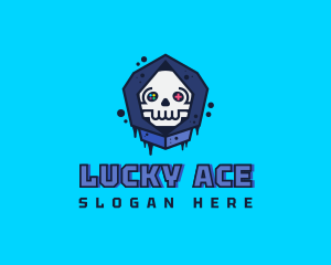 Gaming  Skull Gamer Avatar logo design