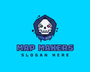 Gaming  Skull Gamer Avatar logo design