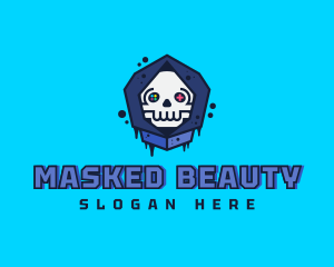 Gaming  Skull Gamer Avatar logo design