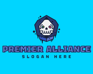 Gaming  Skull Gamer Avatar logo design