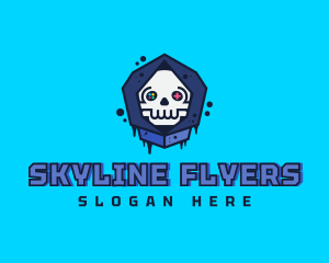 Gaming  Skull Gamer Avatar logo design