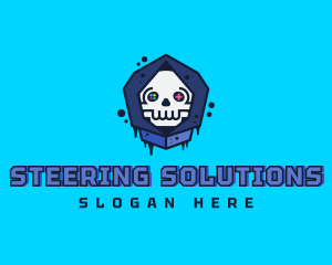 Gaming  Skull Gamer Avatar logo design