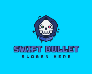 Gaming  Skull Gamer Avatar logo design