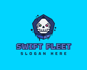 Gaming  Skull Gamer Avatar logo design