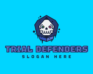 Gaming  Skull Gamer Avatar logo design