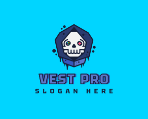 Gaming  Skull Gamer Avatar logo design