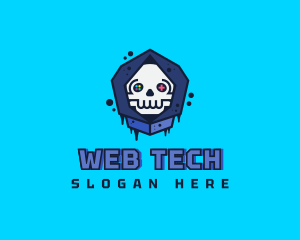 Gaming  Skull Gamer Avatar logo design