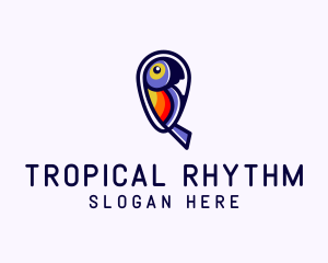 Tropical Parrot Wildlife logo