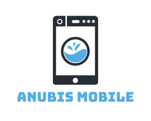 Cleaning Smart Phone App logo design