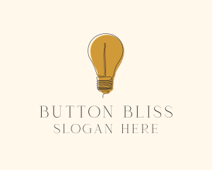 Electrical Incandescent Bulb logo design