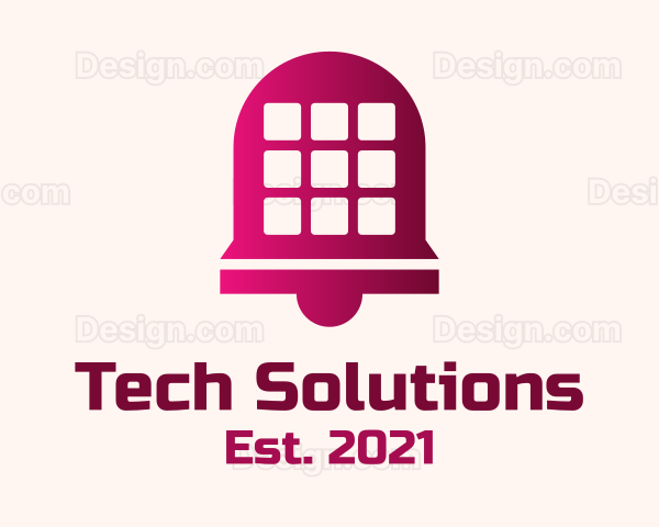 Pink Bell Smartphone Apps Logo