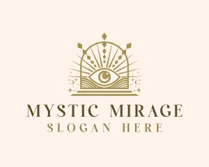 Mystic Eye Boho logo design