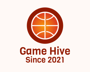 Gradient Basketball Sport logo
