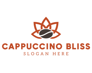 Abstract Coffee Flower logo