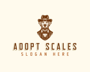 Dog Dapper Canine logo design