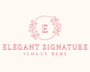 Garden Floral Boutique logo design