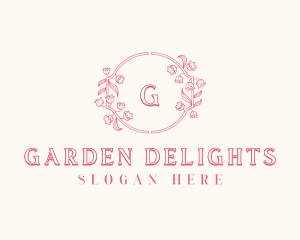 Garden Floral Boutique logo design