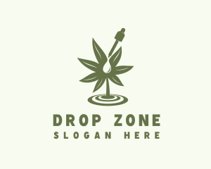 Marijuana Extract Dropper logo