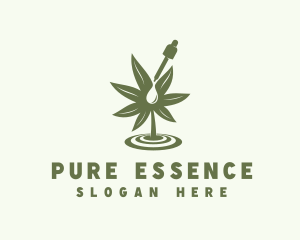 Marijuana Extract Dropper logo