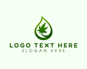 Oil Cannabis Marijuana logo