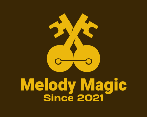 Golden Double Key logo