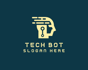 Droid AI Technology logo design