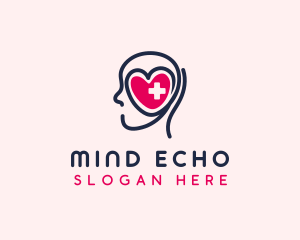Mind Wellness Cross logo