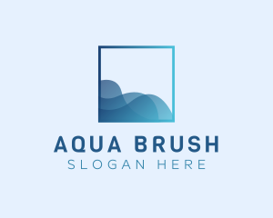 Ocean Sea Wave logo design