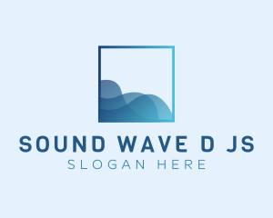 Ocean Sea Wave logo design