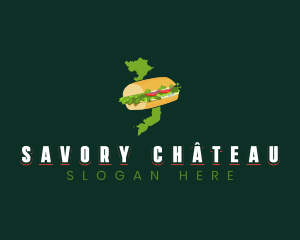 Vietnamese Bahn Mi logo design