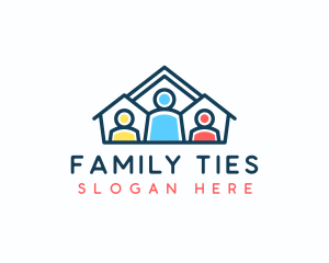 People Family Community logo design