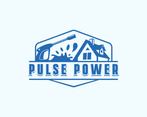 Power Washing Cleaner logo design