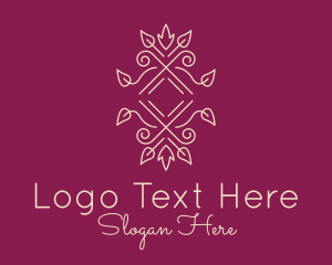 Elegant Ornate Vine logo