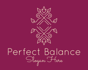 Elegant Ornate Vine logo