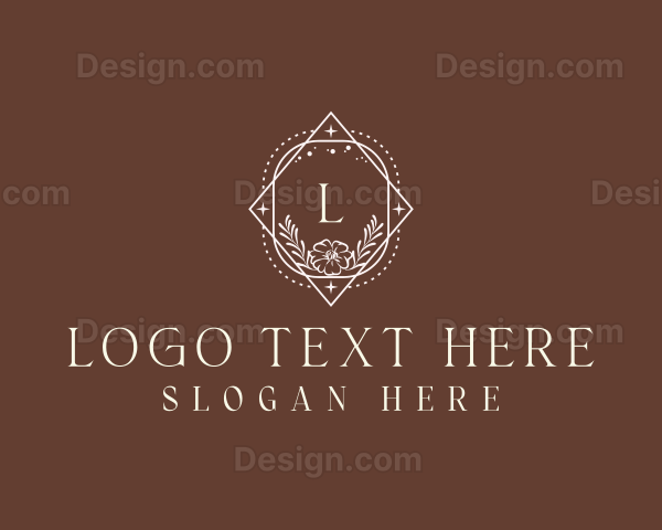 Elegant Floral Boutique Logo