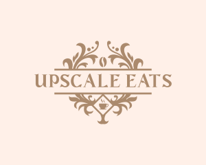 Elegant Coffee Restaurant logo design