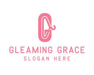 Stylish Hanger Letter G  logo design