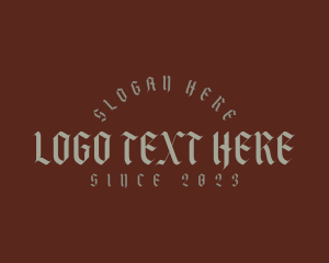 Tattoo Gothic Business logo