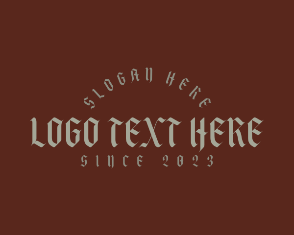 Antique logo example 2