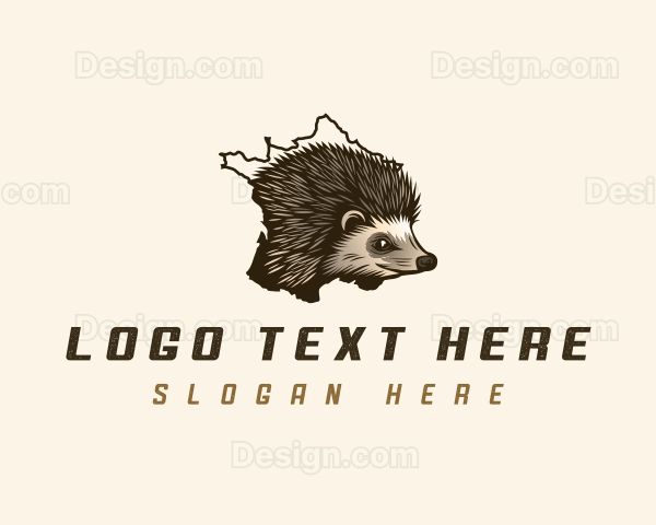 France European Hedgehog Logo