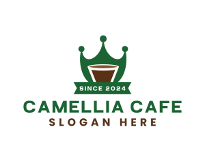 Royal Crown Cafe logo design