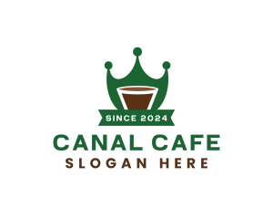 Royal Crown Cafe logo design