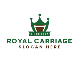 Royal Crown Cafe logo design