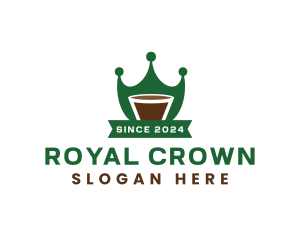 Royal Crown Cafe logo design