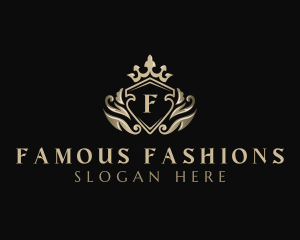 Royal Fashion Boutique  logo design